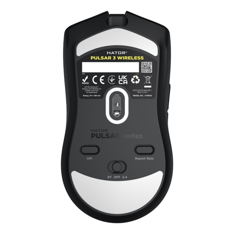 Мышка Hator Pulsar 3 Wireless Black (HTM630)