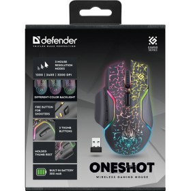 Мышка Defender Oneshot GM-067 Wireless Black (52067)