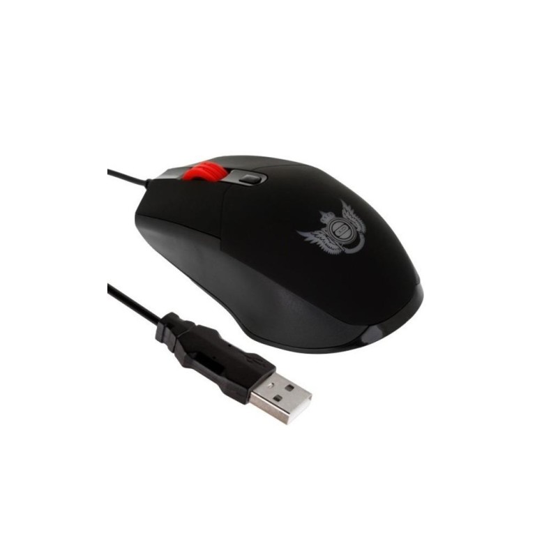 Мышка XO M1 RGB USB Black (XO-M1-BK)