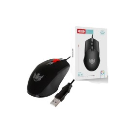 Мышка XO M1 RGB USB Black (XO-M1-BK)