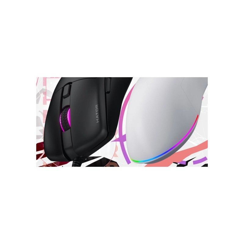 Мишка Hator Pulsar 3 USB White (HTM611)