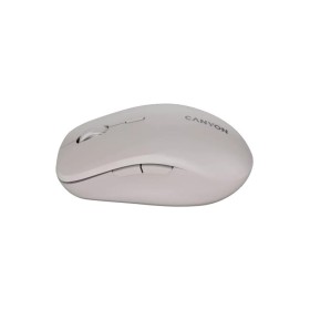 Мышка Canyon MW-12 Wireless/Bluetooth Beige (CNS-CMSW12BG)