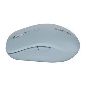 Мышка Canyon MW-12 Wireless/Bluetooth Blue (CNS-CMSW12BL)