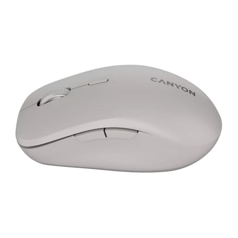 Мышка Canyon MW-12 Wireless/Bluetooth Grey (CNS-CMSW12DG)
