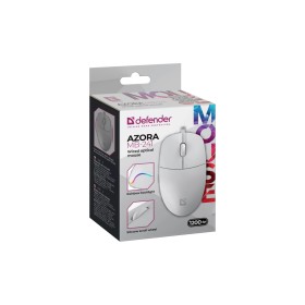 Мышка Defender Azora MB-241 LED USB White (52242)