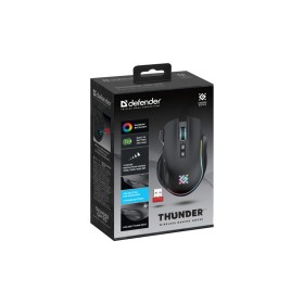 Мишка Defender Thunder GM-213 LED Wireless Black (52213)