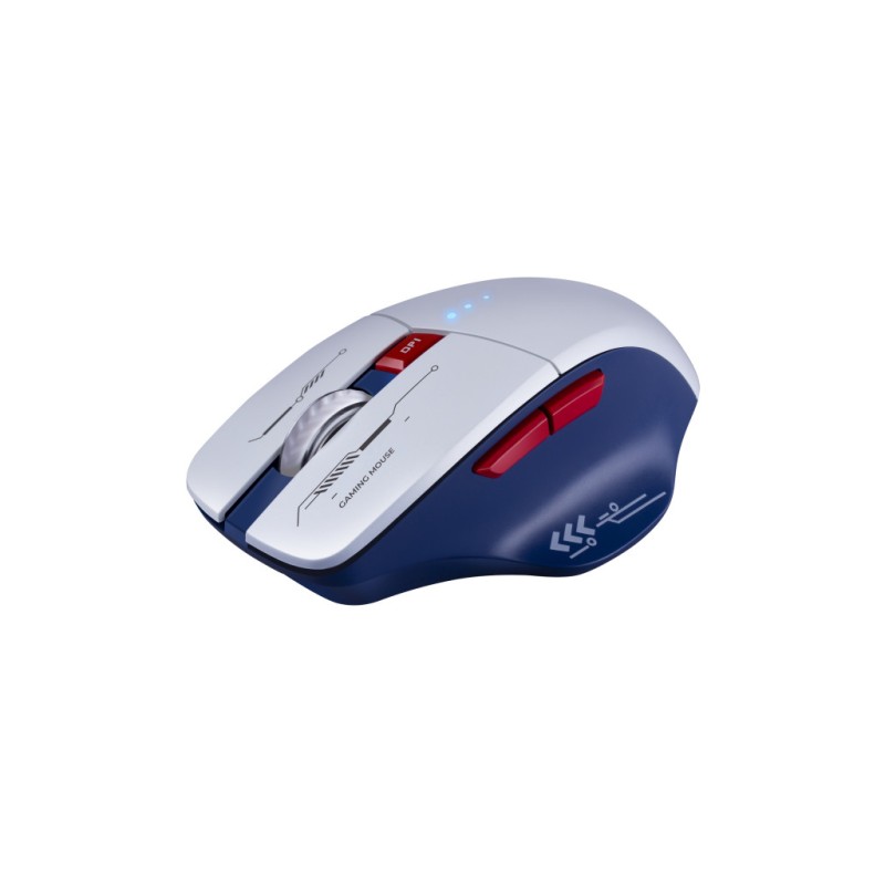 Мышка Defender Tisa GM-126 LED Wireless/Bluetooth White/Blue (52126)