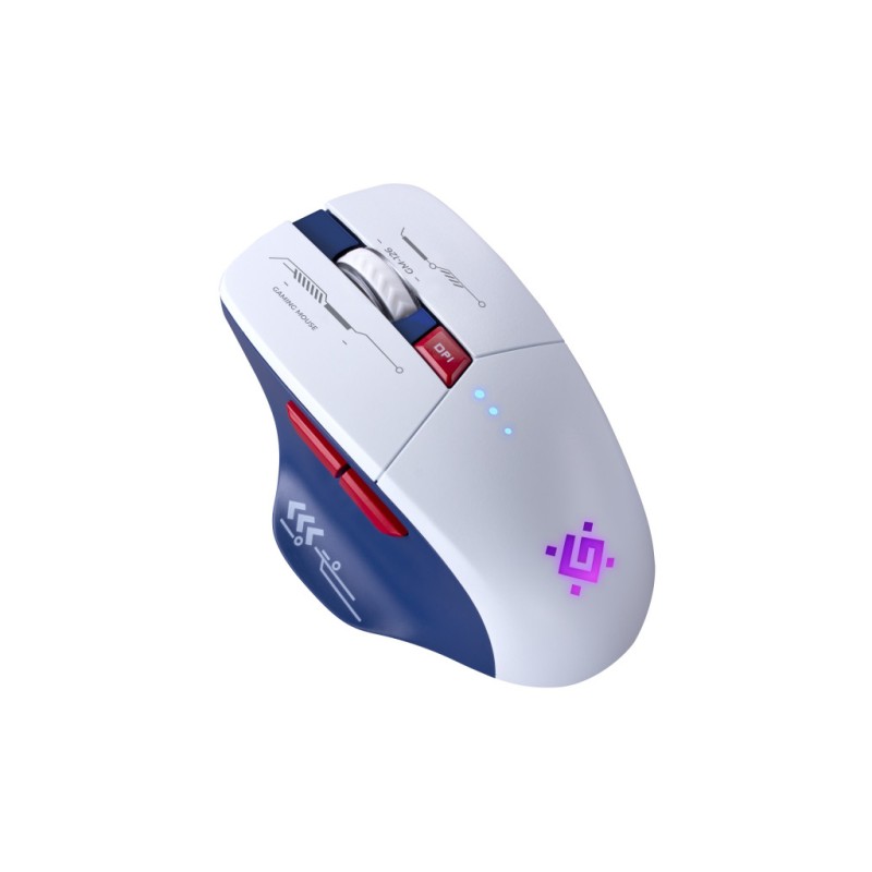 Мышка Defender Tisa GM-126 LED Wireless/Bluetooth White/Blue (52126)