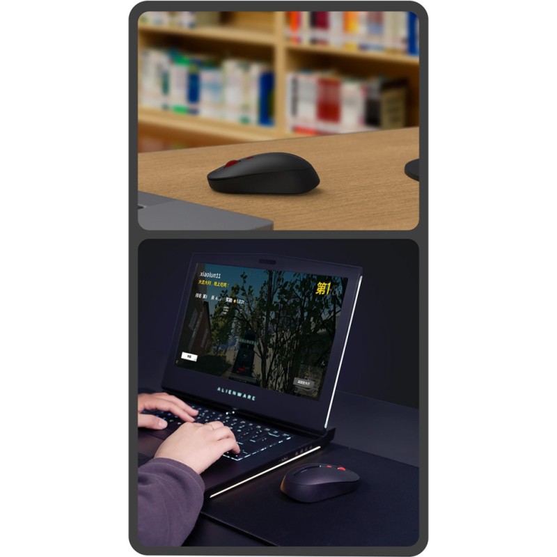 Мышка Xiaomi Miiiw Mute Wireless Black (MWMM01 Black)