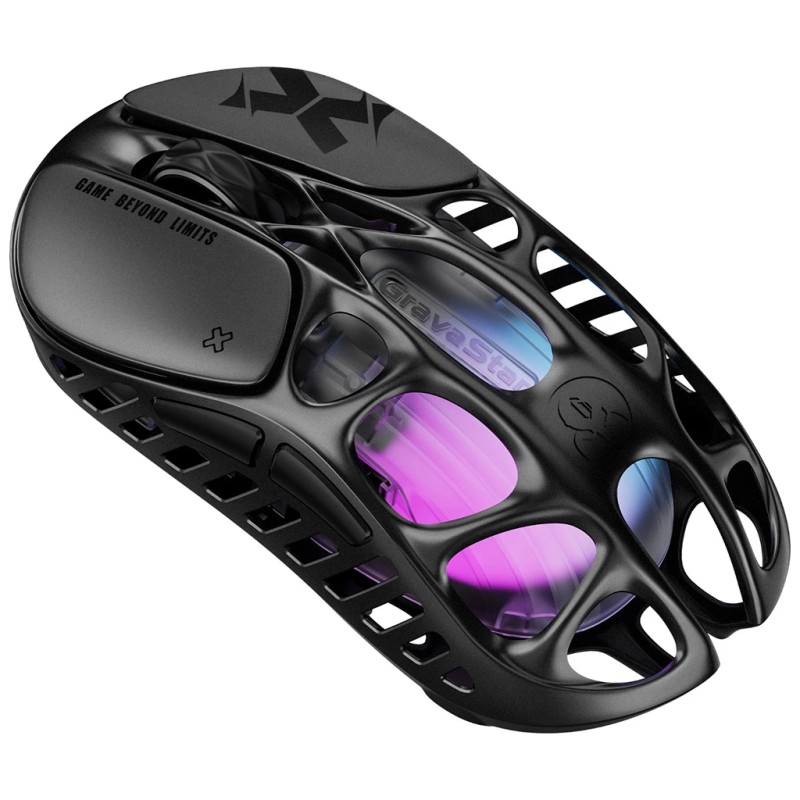 Мышка GravaStar Mercury X Wireless/Bluetooth/USB Black (GSX_BLK)
