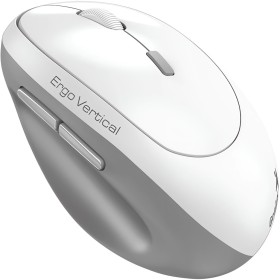 Мышка Genius Ergo 8350S AI Silent Wireless White/Grey (31030041401)