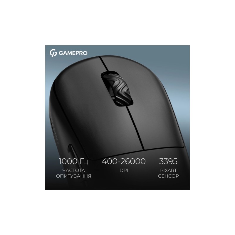 Мишка GamePro Asgard Loki Wireless/USB Black (GM022B)
