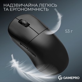 Мишка GamePro Asgard Loki Wireless/USB Black (GM022B)