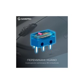 Мышка GamePro Asgard Loki Wireless/USB Black (GM022B)