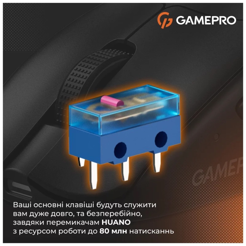 Мышка GamePro Genesis Avenger Wireless/Bluetooth/USB Black (GM096B)