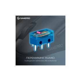 Мышка GamePro Asgard Surt Wireless/Bluetooth/USB Black (GM017B)