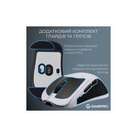 Мышка GamePro Asgard Surt Wireless/Bluetooth/USB Black (GM017B)