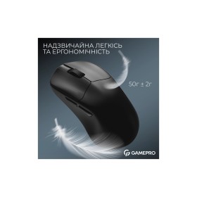 Мышка GamePro Asgard Surt Wireless/Bluetooth/USB Black (GM017B)