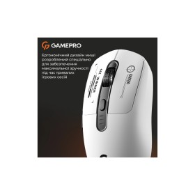 Мышка GamePro Genesis Winner Wireless/Bluetooth/USB White (GM079W)