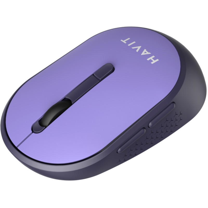 Мишка Havit HV-MS78GT Wireless Black-Purple (6939119041229)