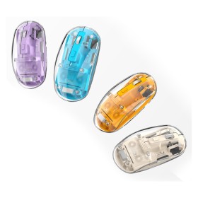 Мышка XO M12 Wireless Transparent/White (M12 White)