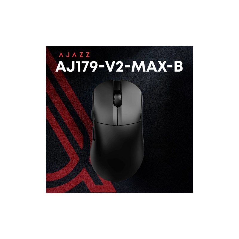Мишка Ajazz AJ179 V2 MAX Wireless/Bluetooth/USB Black (AJ179-V2-MAX-B)