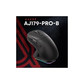 Мышка Ajazz AJ179PRO Wireless/Bluetooth/USB Charging Dock Black (AJ179-PRO-B)