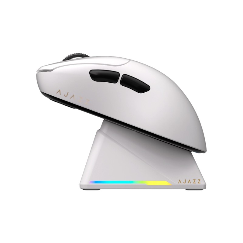 Мышка Ajazz AJ179PRO Wireless/Bluetooth/USB Charging Dock White (AJ179-PRO-W)