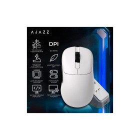 Мышка Ajazz AJ179PRO Wireless/Bluetooth/USB Charging Dock White (AJ179-PRO-W)