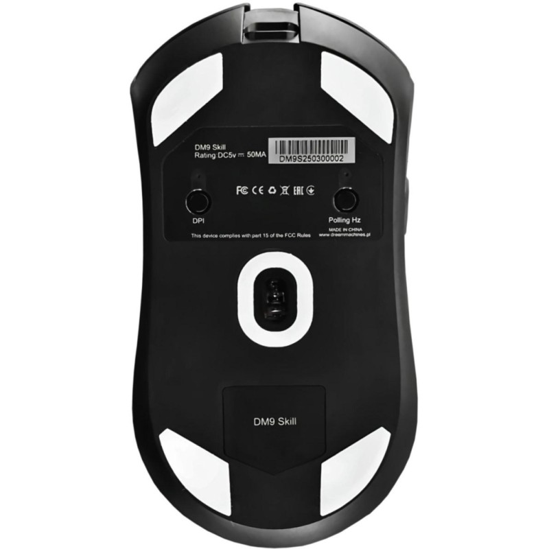 Мышка Dream Machines DM9 Skill 8K Wireless/Bluetooth/USB Black (DM9_Skill_Wireless_8K)