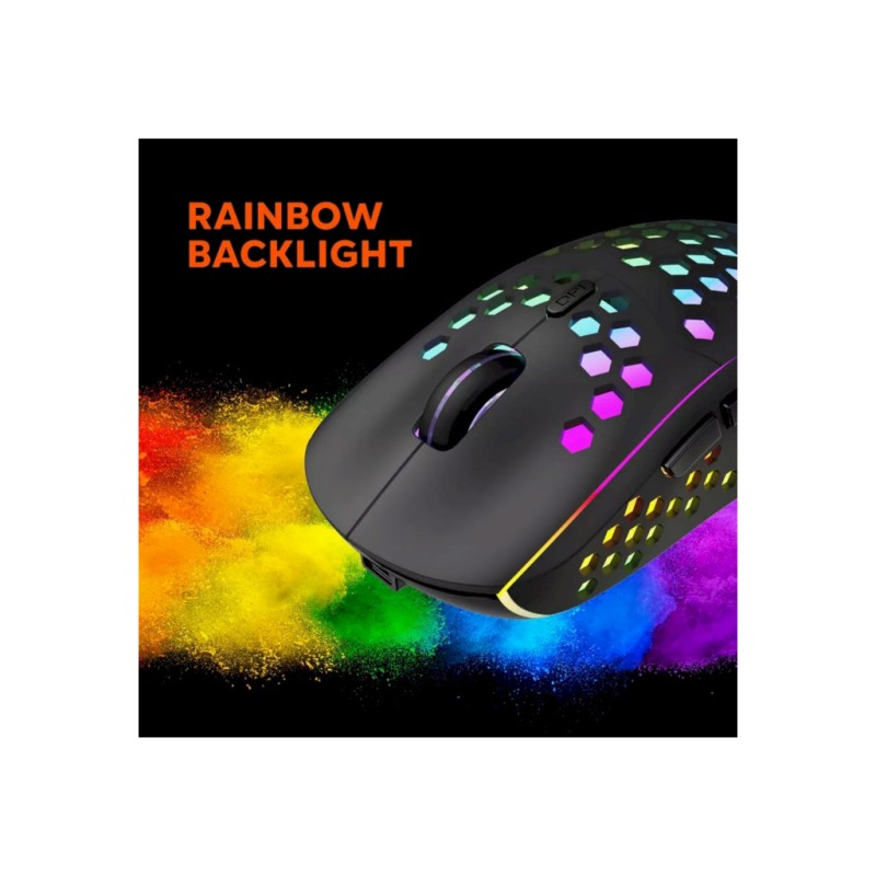 Мышка Canyon Haster GMW-18 Wireless Black (CND-SGMW18)