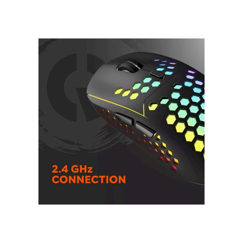 Мышка Canyon Haster GMW-18 Wireless Black (CND-SGMW18)