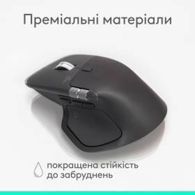 Мышка Logitech MX Master 4 for Business Wireless/Bluetooth Graphite (910-007617)
