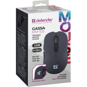 Мышка Defender Gassa MM-105 Wireless Black (52105)