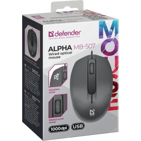Мышка Defender Alpha MB-507 USB Black (52507)