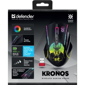 Мышка Defender Kronos GM-695 Wireless Black (52695)