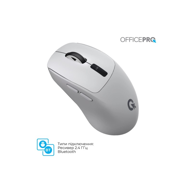 Мышка OfficePro M398G Wireless/Bluetooth Gray (M398G)