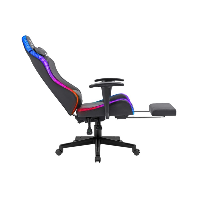 Кресло игровое Defender Watcher RGB Black (64334)