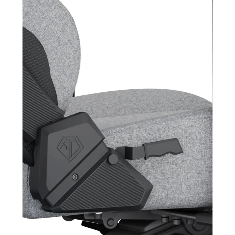 Кресло игровое Anda Seat Kaiser 3 Fabric Size L Grey (AD12YDC-L-01-G-PV/F)