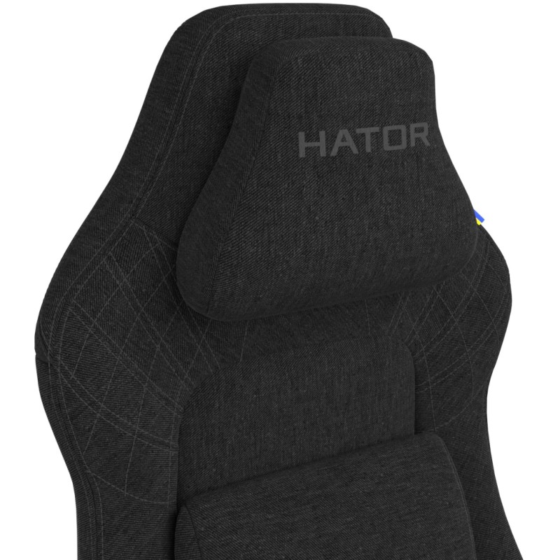 Кресло игровое Hator Darkside 3L Pro Fabric Black (HTC3210L)