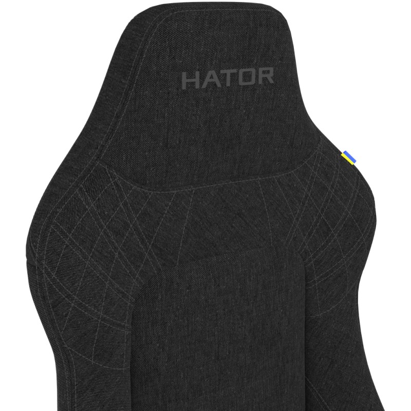 Кресло игровое Hator Darkside 3L Pro Fabric Black (HTC3210L)
