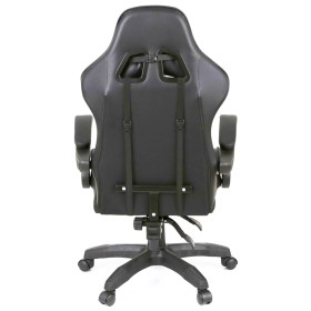 Крісло ігрове Аклас Бешкет ANF підліткове Чорний (PU-чорний) (00160337)