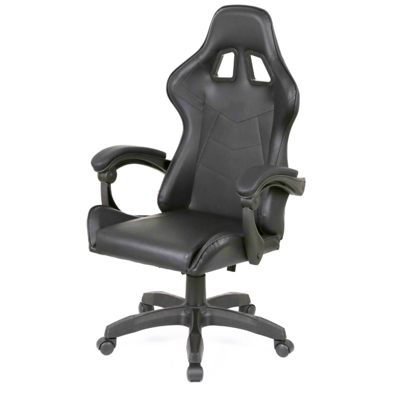 Крісло ігрове Аклас Бешкет ANF підліткове Чорний (PU-чорний) (00160337)