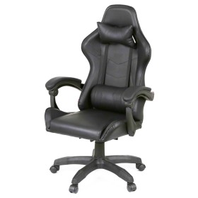 Кресло игровое Аклас Озорник ANF подростковый Черный (PU-черный) (00160337)