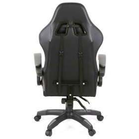 Крісло ігрове Аклас Бешкет ANF підліткове Чорний (PU-чорний/сірий) (00160338)