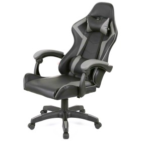 Крісло ігрове Аклас Бешкет ANF підліткове Чорний (PU-чорний/сірий) (00160338)
