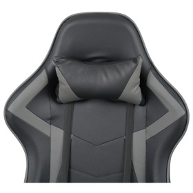 Крісло ігрове Аклас Бешкет ANF підліткове Чорний (PU-чорний/сірий) (00160338)