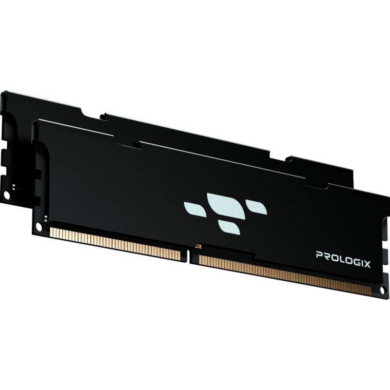 Модуль памяти для компьютера DDR4 32GB (2x16GB) 3200 MHz Black Prologix (PRO32GB3200B4K)