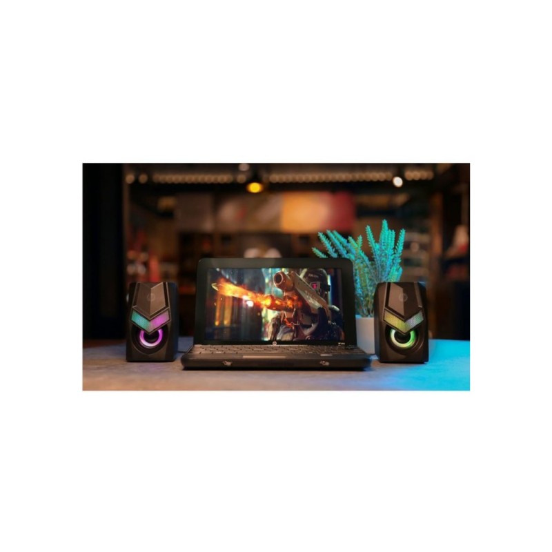 Акустическая система HP DHE-6000 LED RGB Black (DHE-6000)