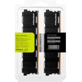 Модуль памяти для компьютера DDR4 32GB (2x16GB) 3600 MHz Black Prologix (PRO32GB3600B4K)